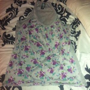 Thick strap tank/shirt