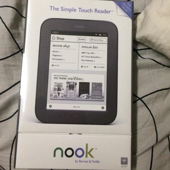 Brand new nook, sealed.