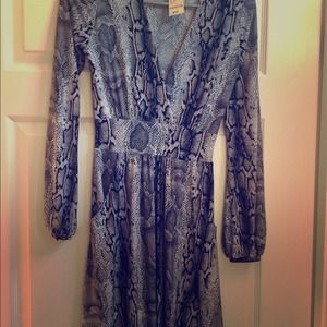 Never Worn, tags on Arden B dress, snake pattern