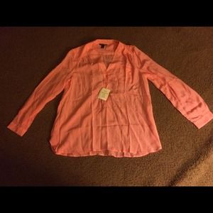 SOLD - Victoria's Secret Long Sleeve Tunic Blouse