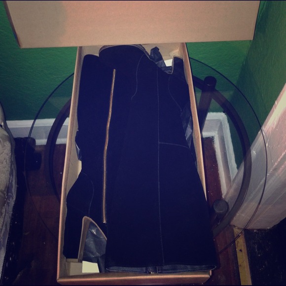 Black French Connection Boots