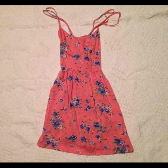 Pink Floral Dress