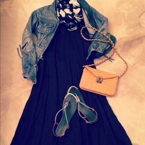 ⚡️FLASH SALE⚡️Mossimo Black Linen Dress