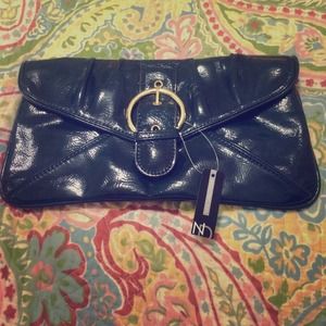 NWT Teal Clutch