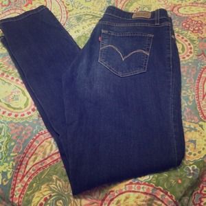 Levi's Midrise Skinny Jeans