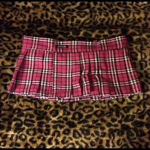 Hustler mini skirt