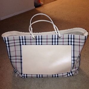 Authentic burberry tote bag.