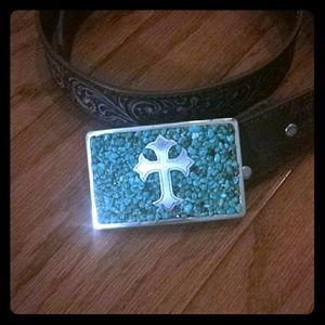 Nocona Belt & Buckle