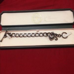 Authentic Juicy couture charm bracelet