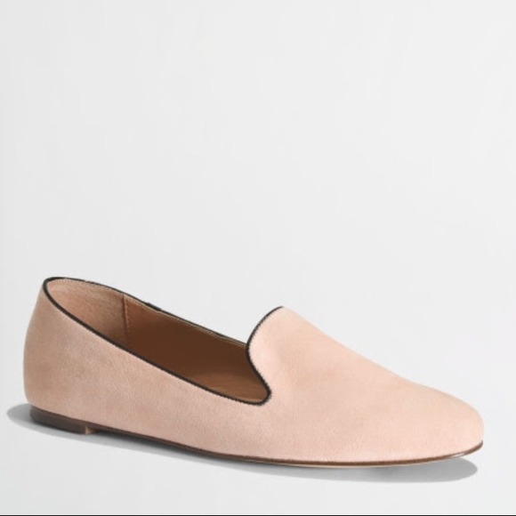 🎉host pick🎉 Jcrew Suede loafers in blush