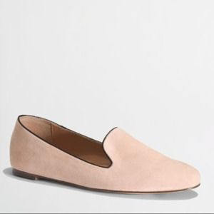 🎉host pick🎉 Jcrew Suede loafers in blush