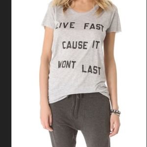 Zoe Karssen Live Fast tee