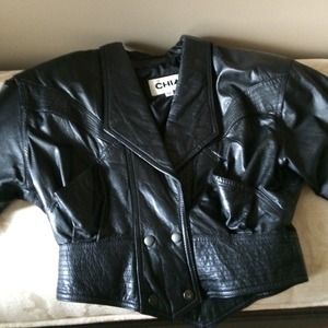 100% leather jacket
