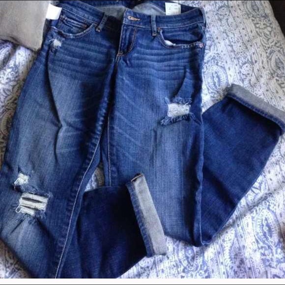 ABERCROMBIE ankle crops