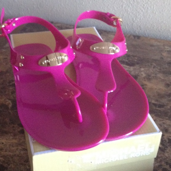 Michael Kors jelly sandals