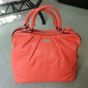 Kate spade coral tote bag
