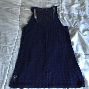 Navy Blue Tank Top