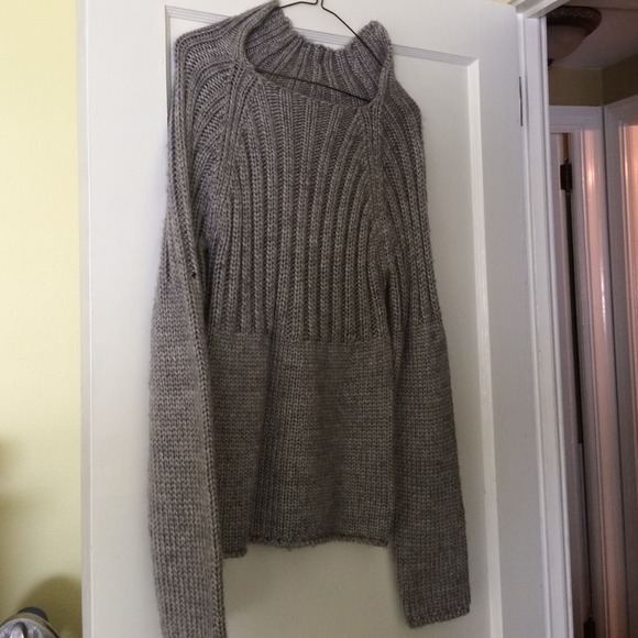Really unique gray sweater from H and M!
