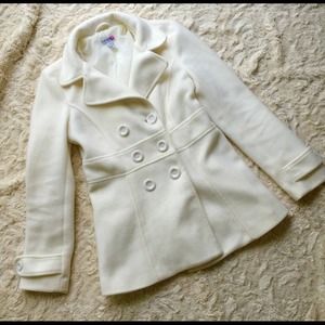 Woman's fleece peacoat