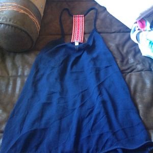 Blue and pink tank top!