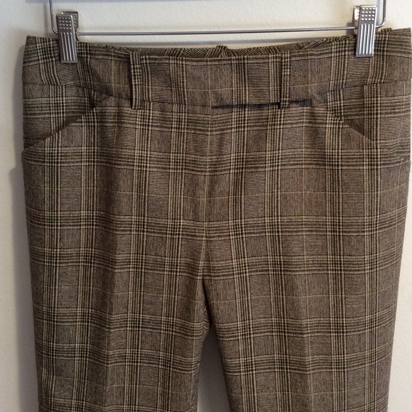 🍁🍂WOOL BLEND PLAID PANTS🍂🍁NWOT🍁🍂 - Picture 2 of 4