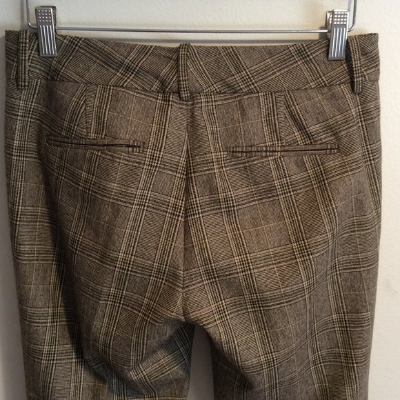 🍁🍂WOOL BLEND PLAID PANTS🍂🍁NWOT🍁🍂 - Picture 3 of 4