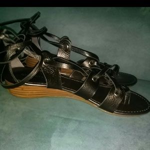 REPosh Nine West genuine leather gladiator sandals