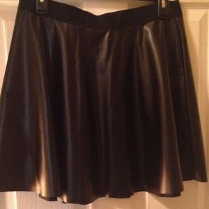 Victoria Secret leather skirt
