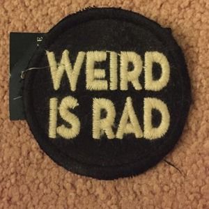 "Weird is Rad" & "California Republic" Patches
