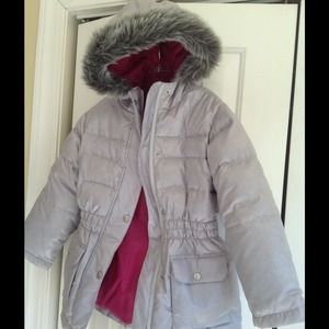 Girls Hanna Andersson Down Puffer Jacket