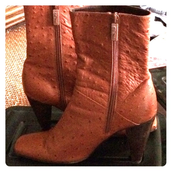 Carmel Leather Booties