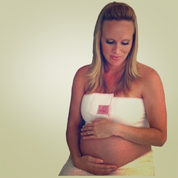 The Shower Hug. For pregnancy, postpartum relief