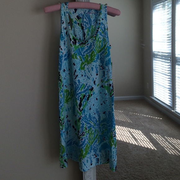 Lilly Pulitzer Cordon Racerback Tank Top Dress