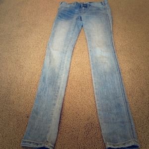 Free People sz 24 light wash jeans