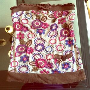 Paisley tube top