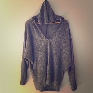 Beyond Yoga Hooded Batwing top