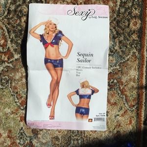 Leg Avenue Sexy Sequin Sailor Halloween costume