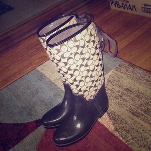Coach Rainboots