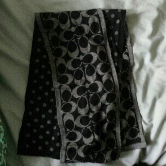 Authentic Coach scarf.