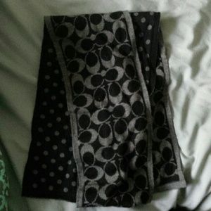 Authentic Coach scarf.