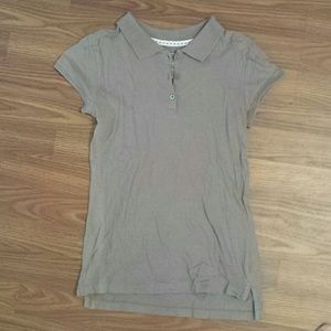 Taupe colored polo