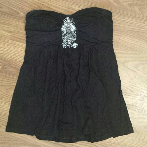 Strapless shirt