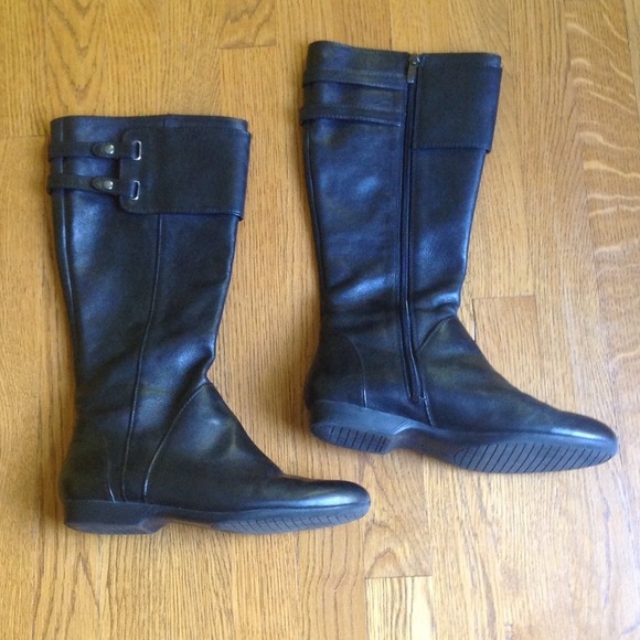 Enzo Angiolini Shoes - Black Enzo Riding Boots