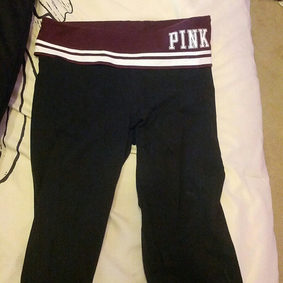 VS pink leggings