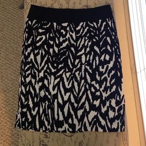 Cute Patterned Skirt by The Limited