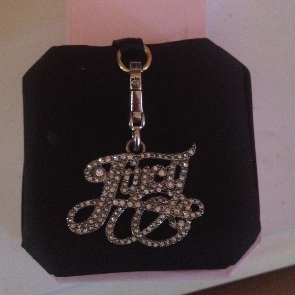 Juicy couture silver charm