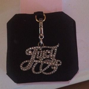 Juicy couture silver charm