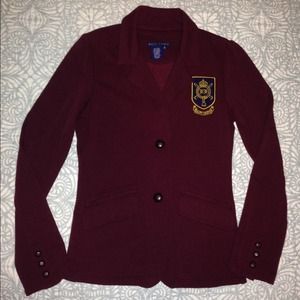 NWOT Ralph Lauren Outlet Fleece Blazer