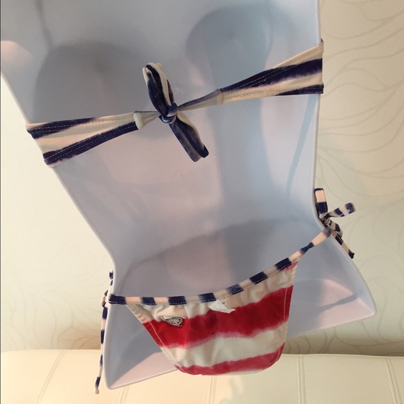 Brazilian bikini Blueman Blue/white - Picture 3 of 3