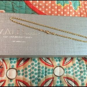 14k gold rope chain anklet